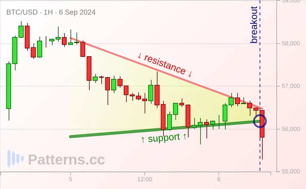 Bitcoin: Wimpel 06.09.2024