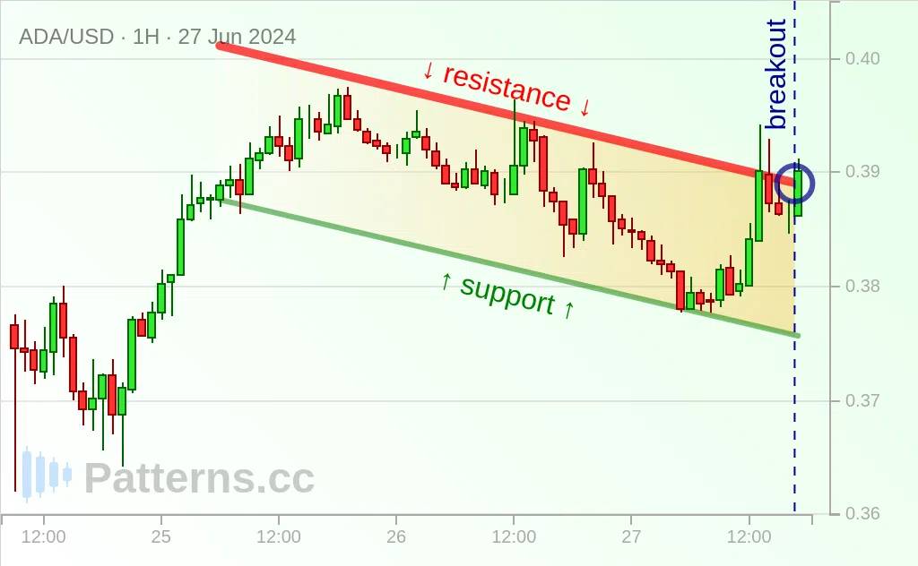 Cardano: Canal Descendente 27/06/2024